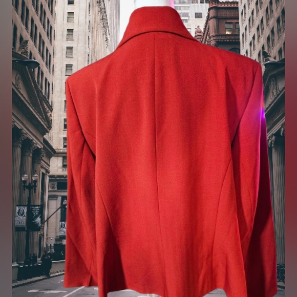 📣Le Suit Plus Size 18W Red Business Suit Valentine's ❤️ Christmas 🎄Suit  🆕 - Picture 2 of 5